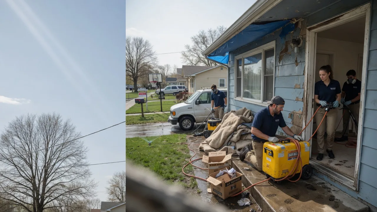 Basement Flood Cleanup in Coatsville, MO near me